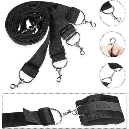 Bedroom Restraint Set – Cuffs & Straps Collection C