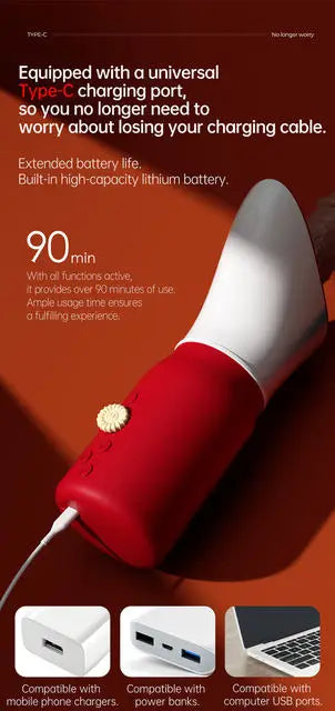 3-in-1 Heating Thrusting Sex Machine