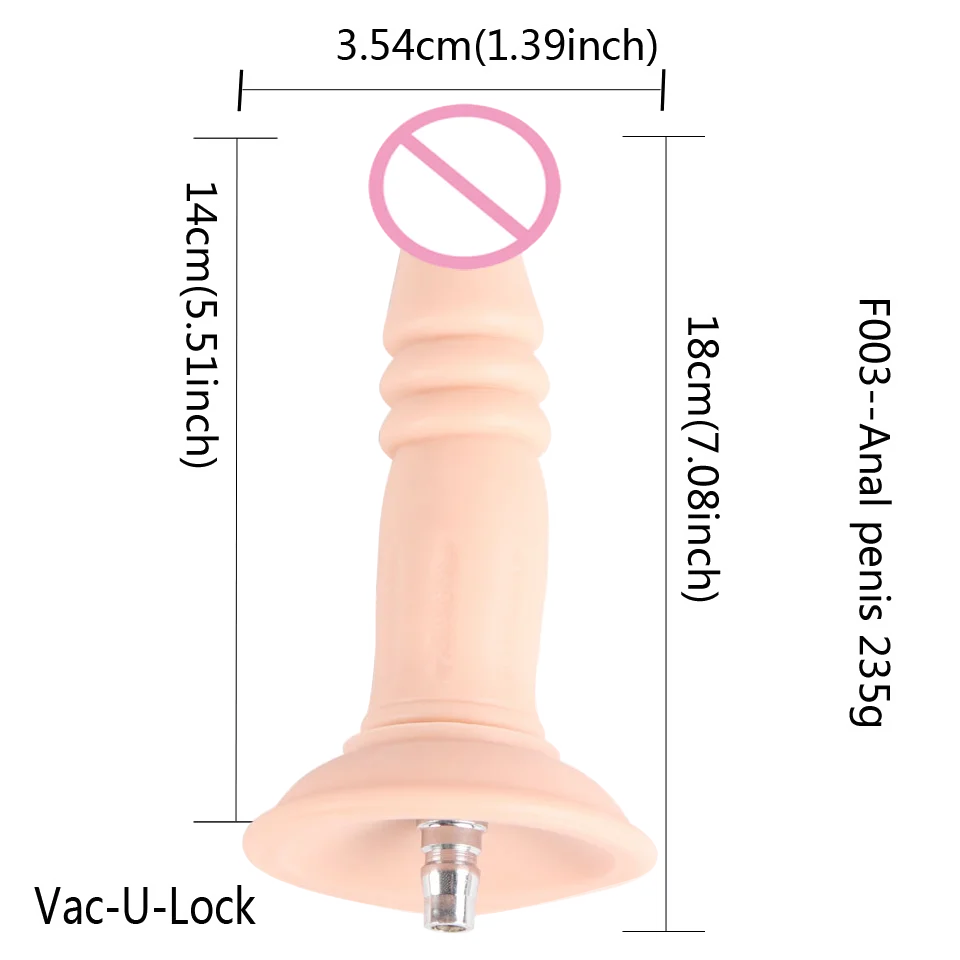 Premium Silicone Dildo Attachment Set