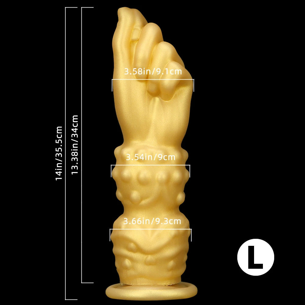 Large Hand Toy for Deep Penetration