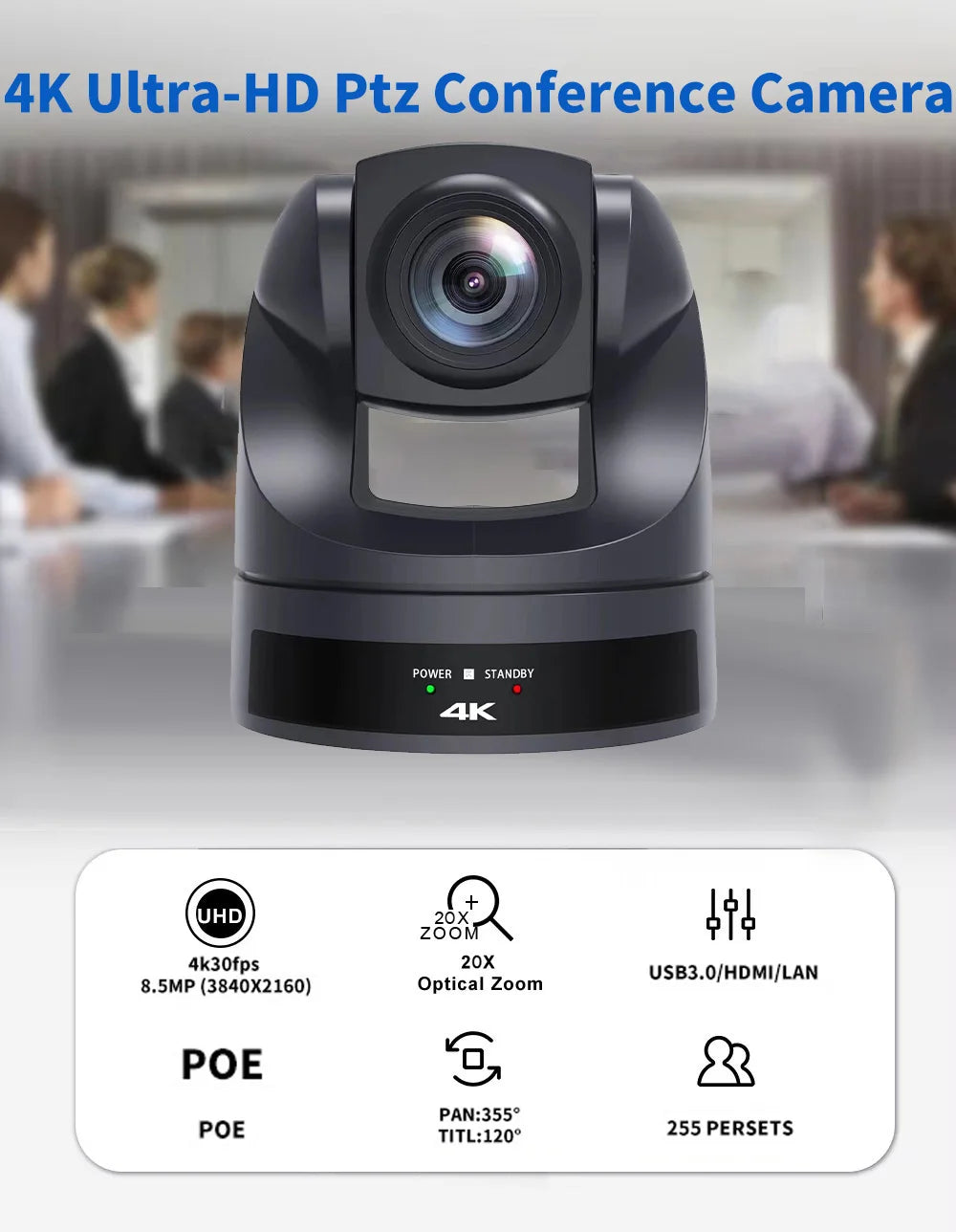 AI Auto-Tracking Camera