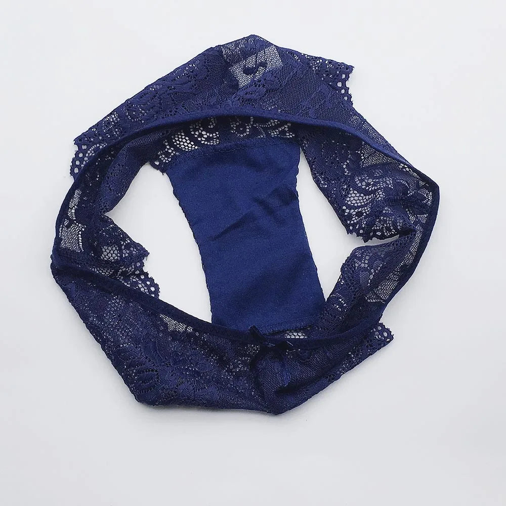 Sexy Low-Rise Lace Panties 5 PCS/SET Women Floral Underwear M-XL Girls Underpants Ladies Lingerie 89428