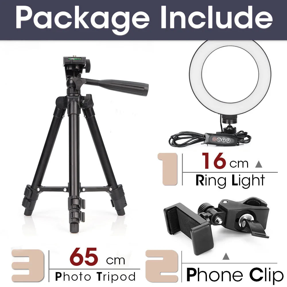 Adult Content Creators Light With Tripod