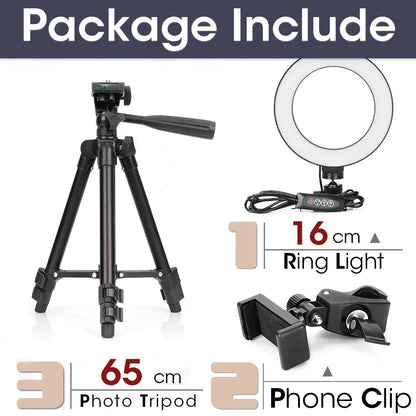 Adult Content Creators Light With Tripod
