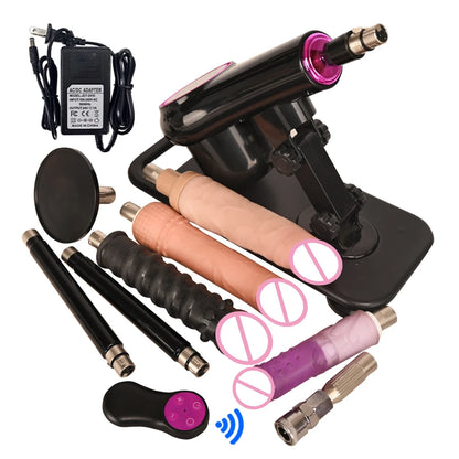 Wireless Remote Control Sex Machine Set