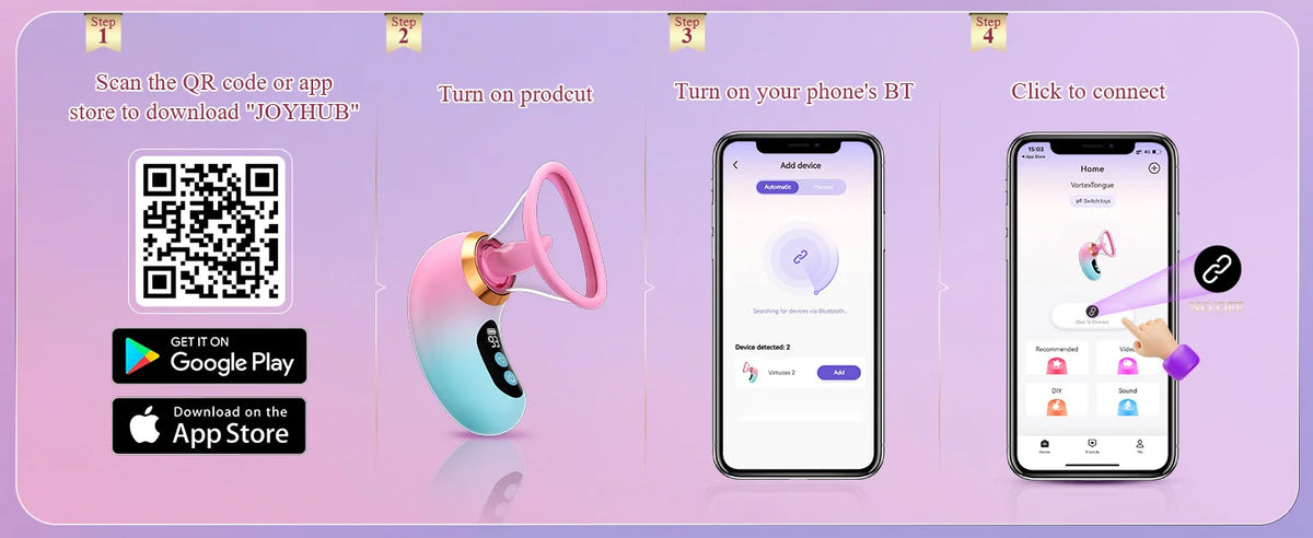 5-in-1 APP-Control Smart Personal Massager