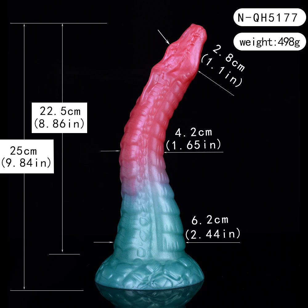 Fantasy Dragon Horse Dildo — Premium Silicone 5 Sizes