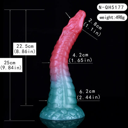 Fantasy Dragon Horse Dildo — Premium Silicone 5 Sizes