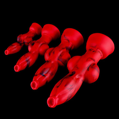 Wolf Dog Knot Fantasy Dildo — Liquid Silicone 4 Sizes