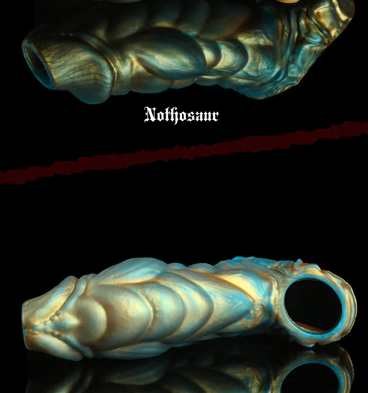 Fantasy Ribbed Silicone Sleeve Extender