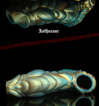 Fantasy Ribbed Silicone Sleeve Extender