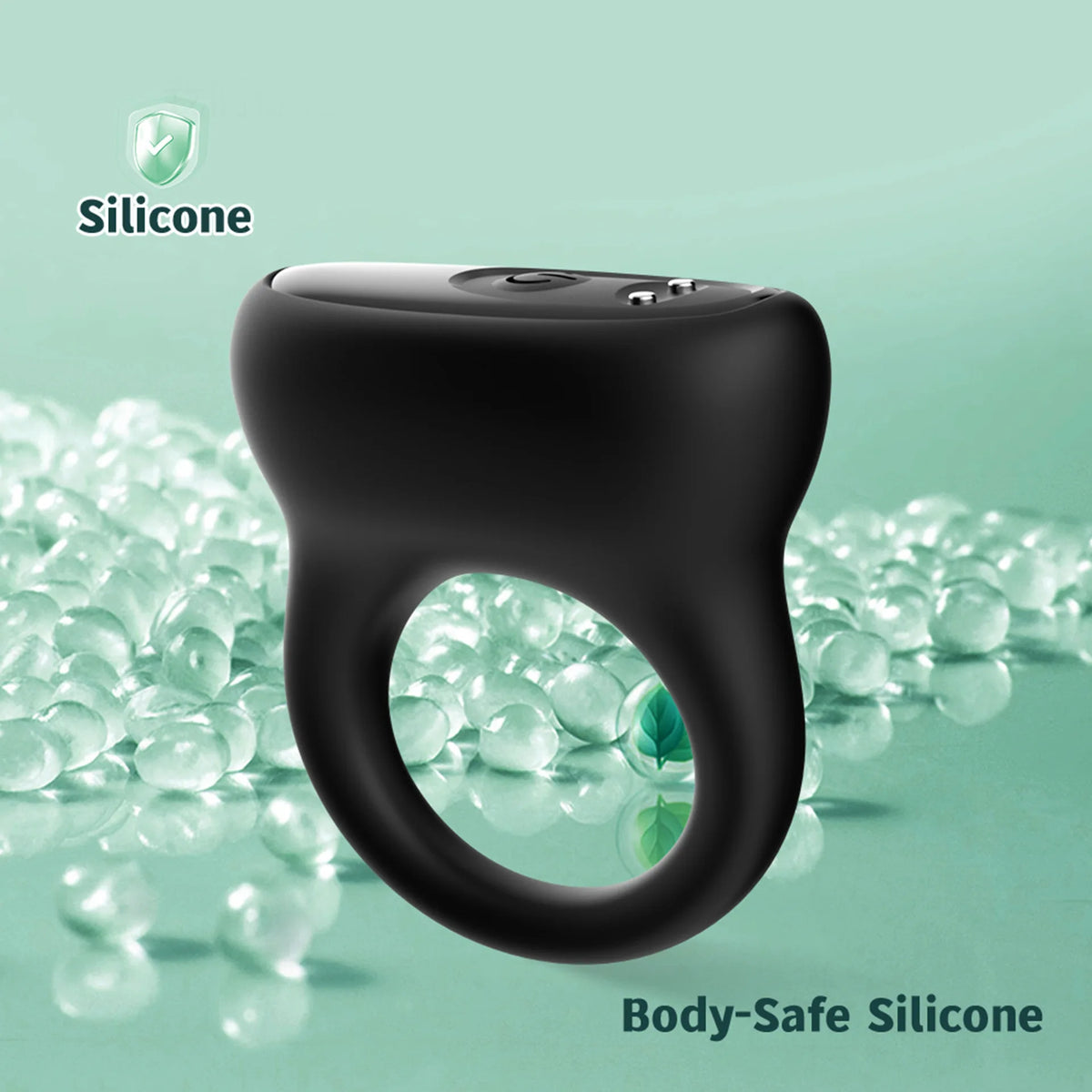 Single ring male charging lock precision ring physical silicone USK-C24 double silicone ring adult Vibrators sexo para hombre
