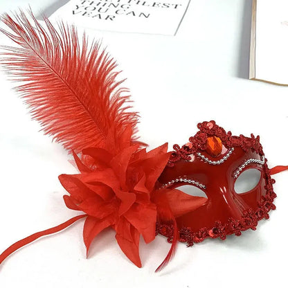 Princess Ball Handheld Mask