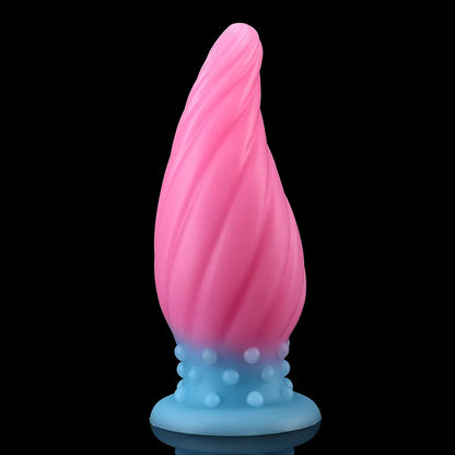 Luminous Glow Silicone Anal Plug — 5 Sizes Body Safe