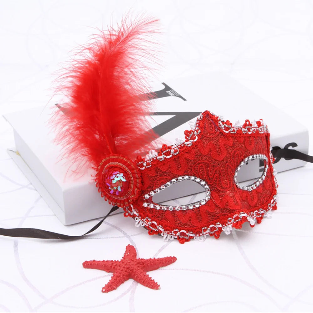 Princess Ball Handheld Mask