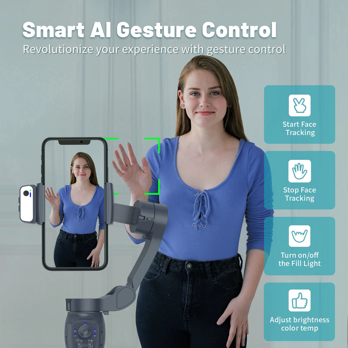 AI Face Tracking Premium Gimbal