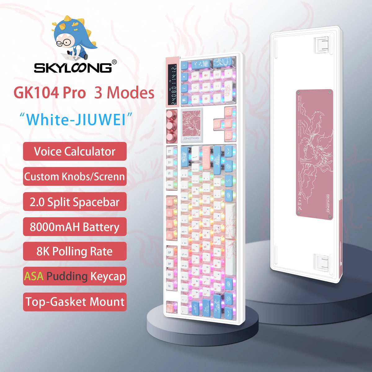 LCD Screen Mechanical Keyboard
