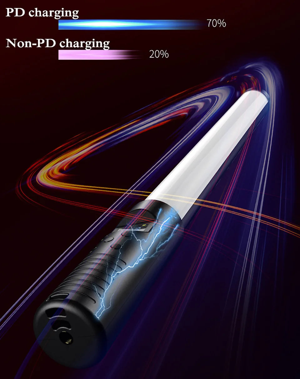 Handheld LED Light Wand with Tripod