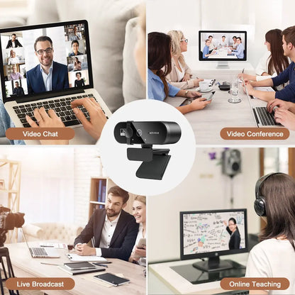 Ultra HD 4K Webcam with Auto Focus