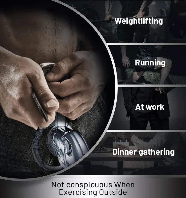 Premium Aluminum Chastity Cage