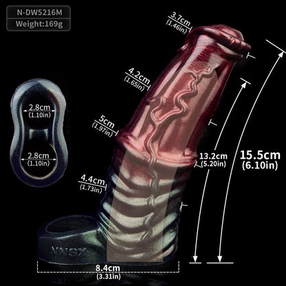 Textured Knot Silicone Sleeve Extender