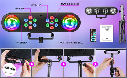 Magic Ball Lighting with Sound Activation