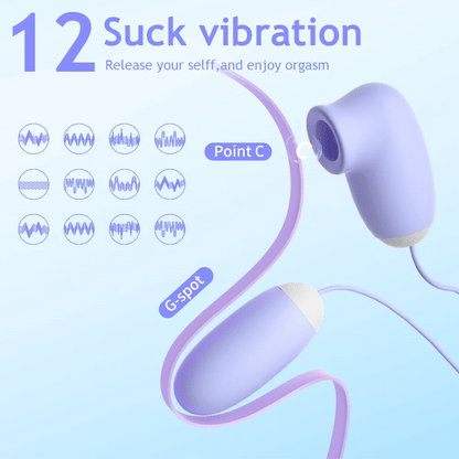Magical Sucking Vibrating Egg Massager 24 Mode Clitoral Nipple Sucker Stimulator Clit G Spot Private Vibrator Sex Toys for Women