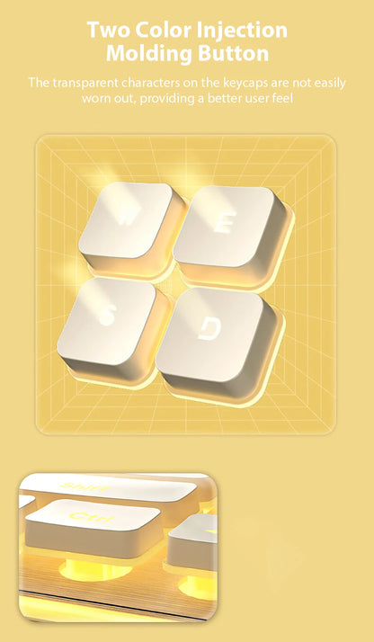 Hot-Swappable LED Keyboard