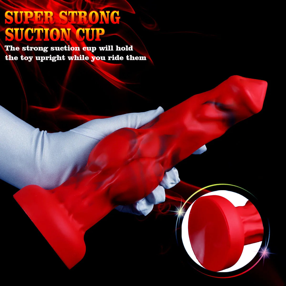 Wolf Dog Monster Fantasy Dildo — Liquid Silicone 4 Sizes