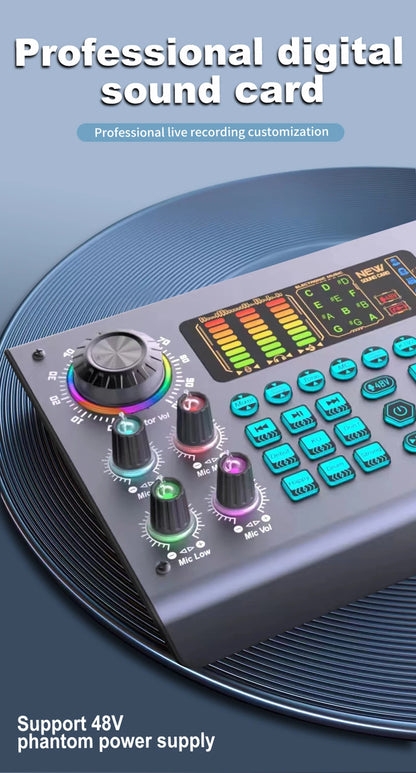 Condenser Mic & Sound Card Kit
