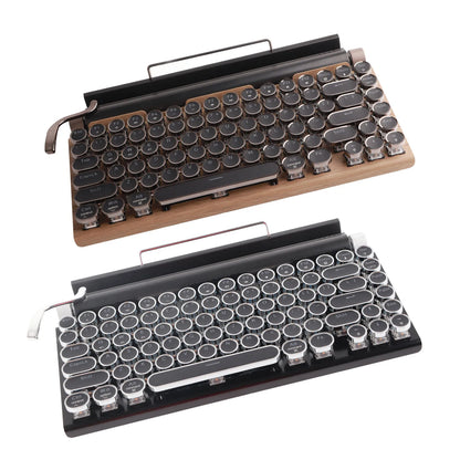 Ergonomic Wooden Keyboard