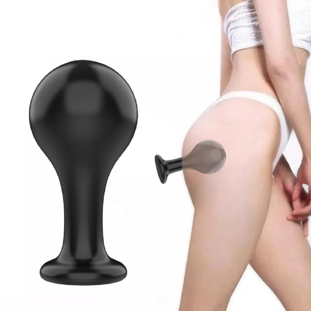 Huge Graduated Anal Beads — Oversized Progressive Pleasure