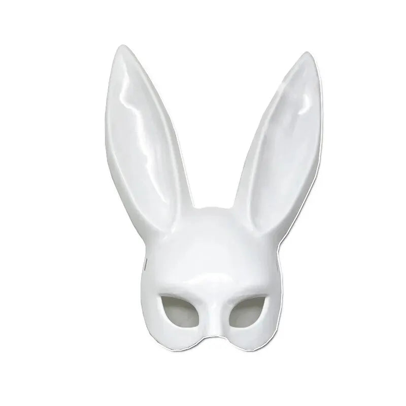 Long-Ear Bunny Rabbit Cosplay Party Mask