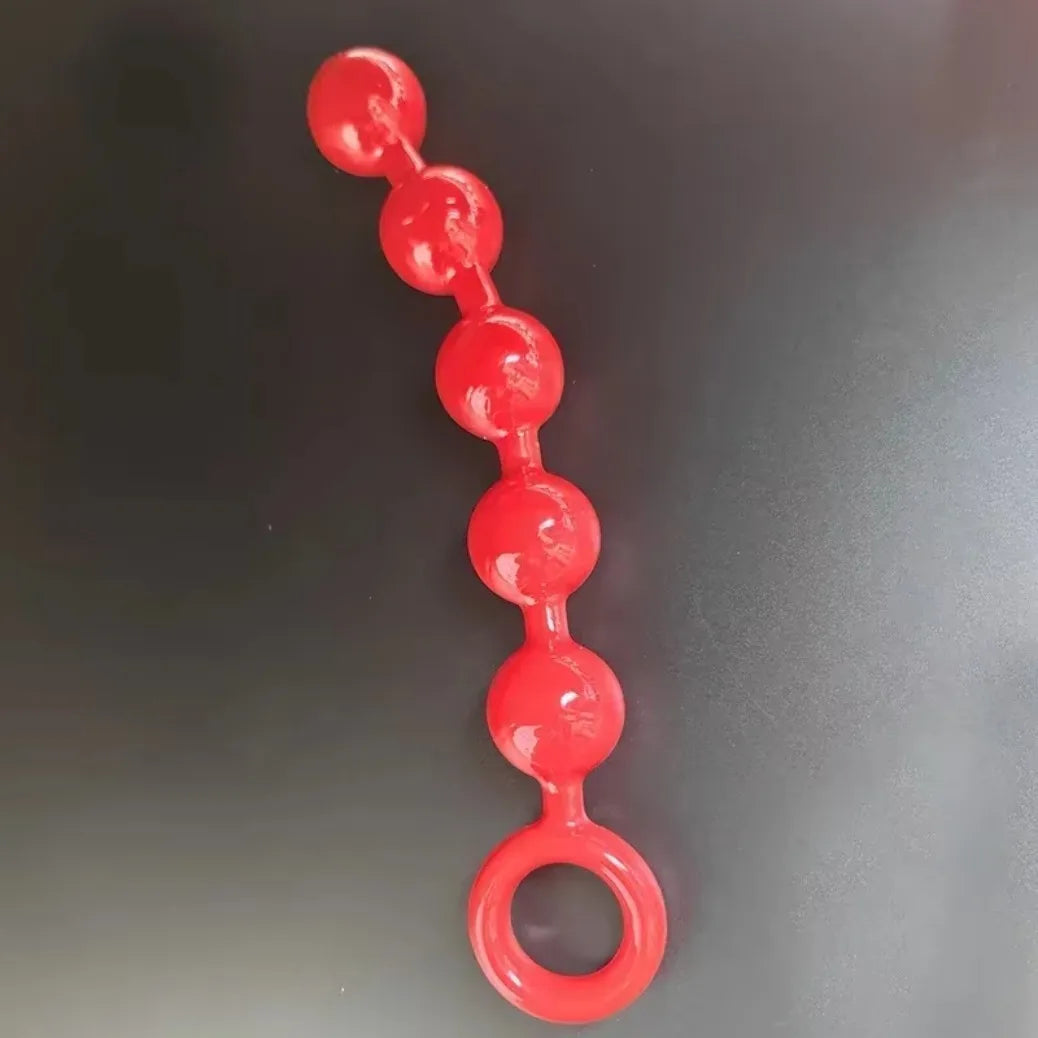 Anal Bead Sex Toy Female Male Homosexual Buttocks Bead Long Buttocks Bead Vagina Clit Pull Global Anal Stimulator Sex Toy.
