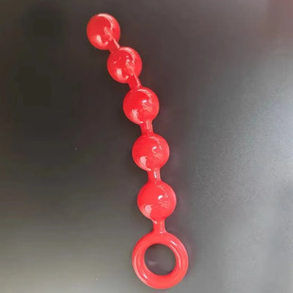 Anal Bead Sex Toy Female Male Homosexual Buttocks Bead Long Buttocks Bead Vagina Clit Pull Global Anal Stimulator Sex Toy.