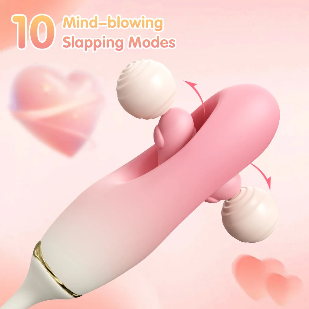 Patting Flapping G Spot Vibrator Vibrating Egg for Women Vagina Clitoris Massager Dildo Love Egg Female Sex Toys Adult Supplies