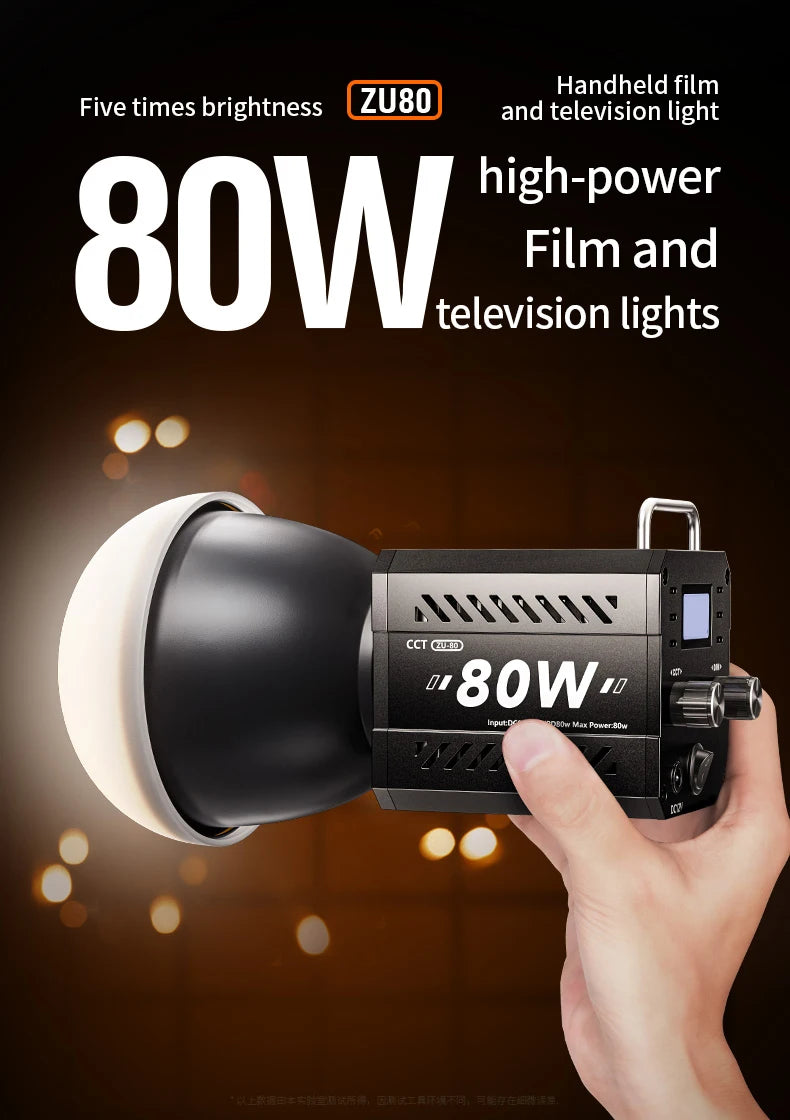 Professional 80W COB LED Light