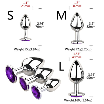 Premium Weighted Butt Plug