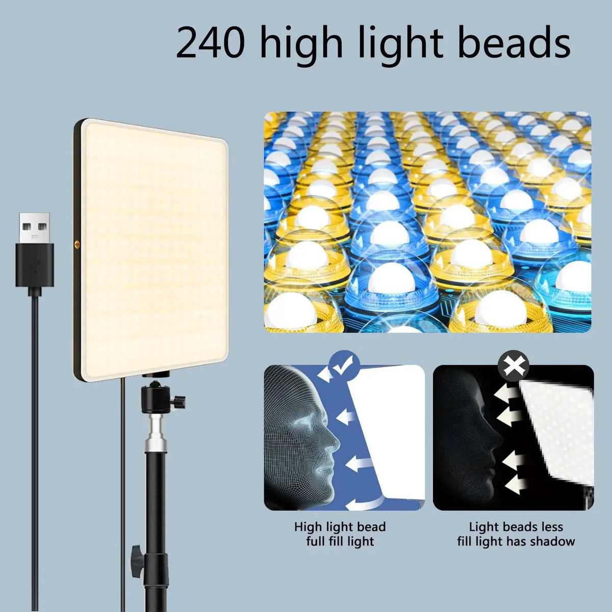 Streaming LED light