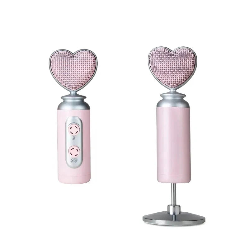 Pink Condenser Microphone
