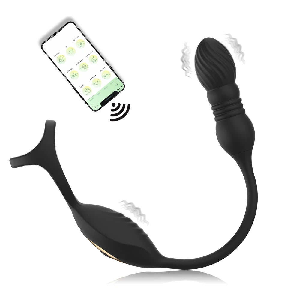 G-Spot Anal Plug Penis Ring