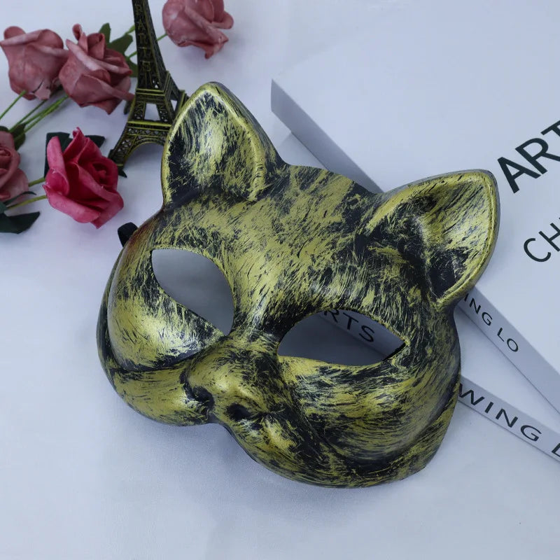 Premium Cat Masquerade Mask – 17 Colors