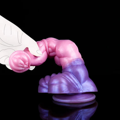 Silicone Fantasy Knot Horse Dildo — 5 Sizes M to XXL