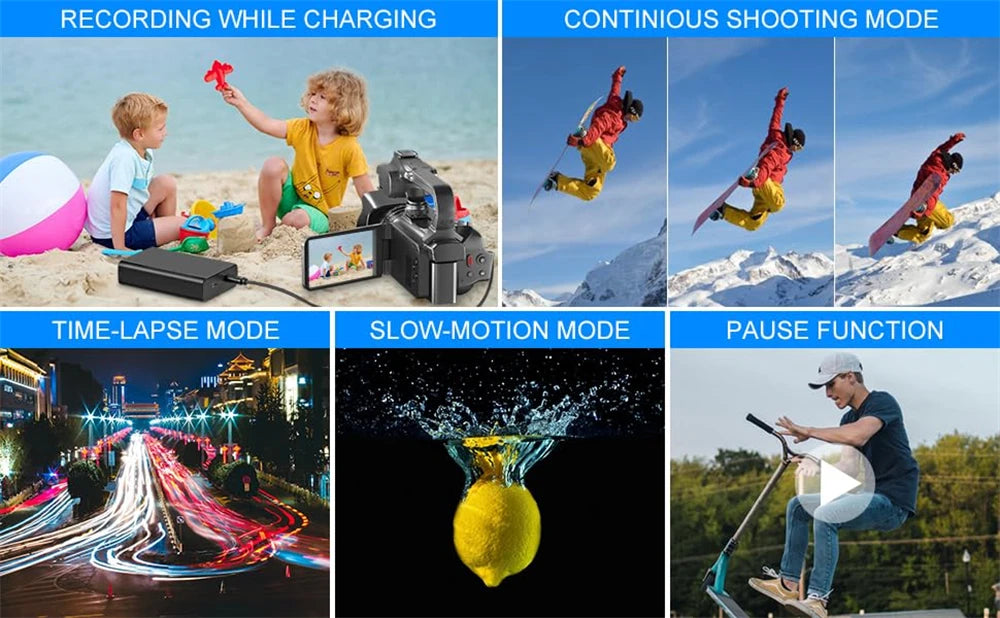 Portable 6K Video Camera