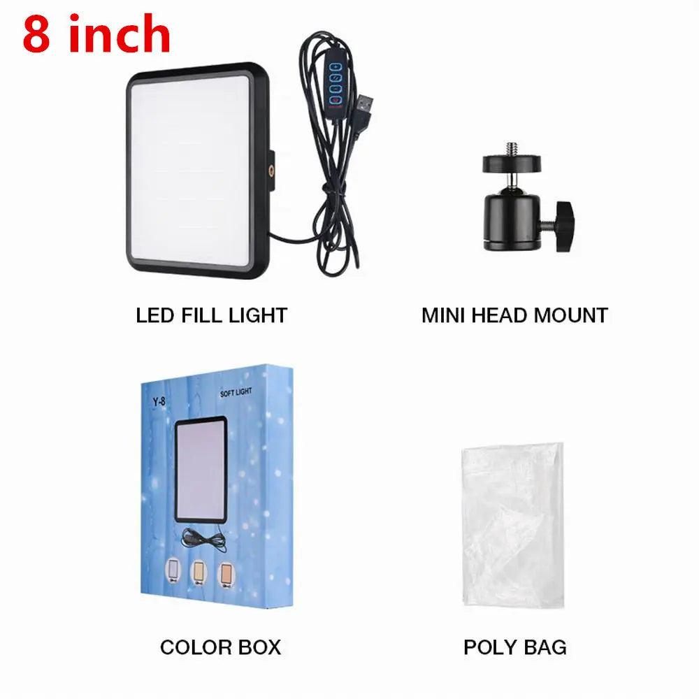 9-Level Brightness Adjustable Light