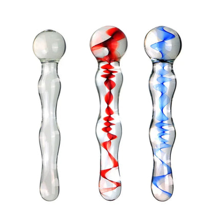 Polished Borosilicate Glass Intimacy Toy