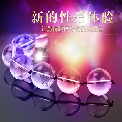 Premium Glass Pleasure Beads — Temperature Play Borosilicate