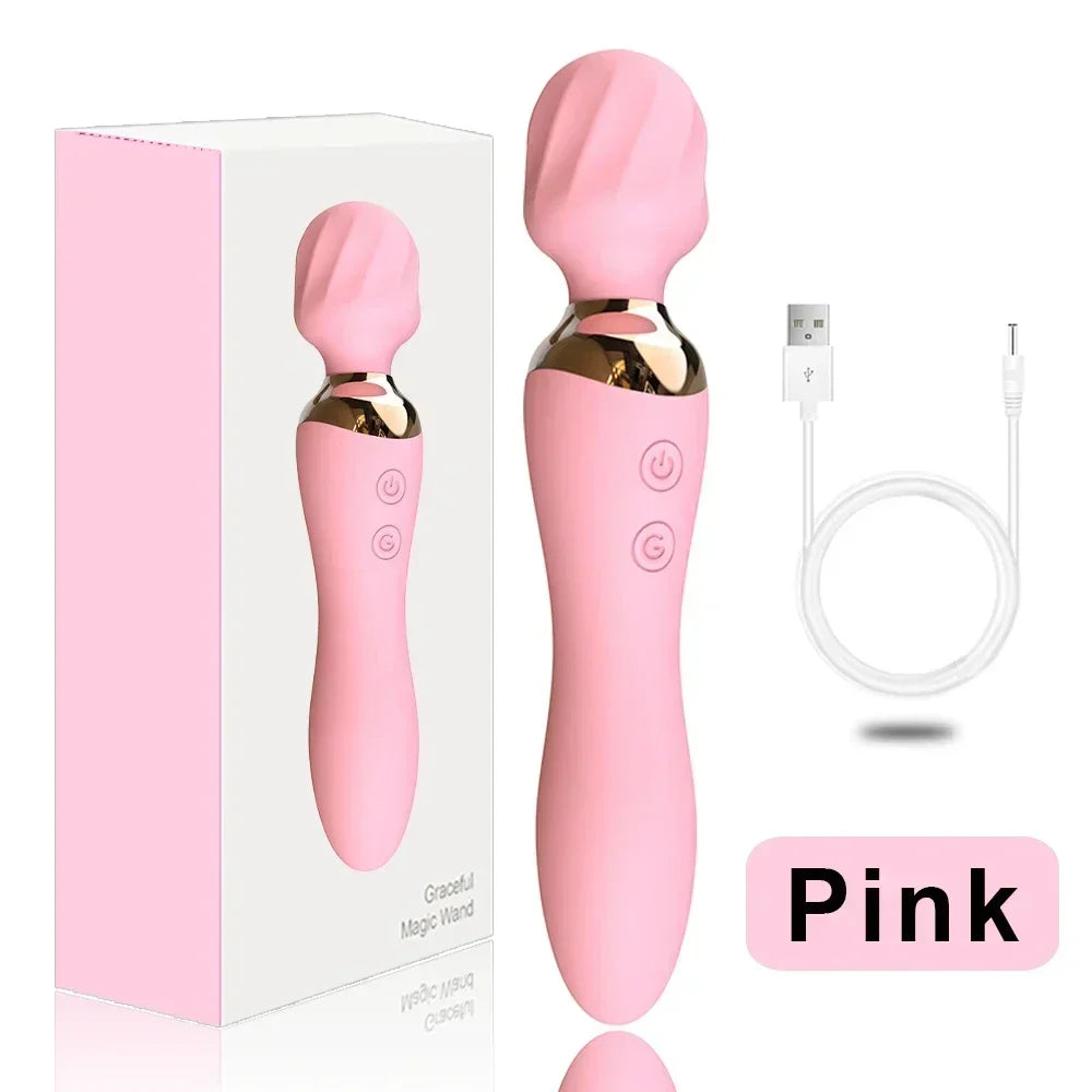 Powerful Heating Wand Vibrator