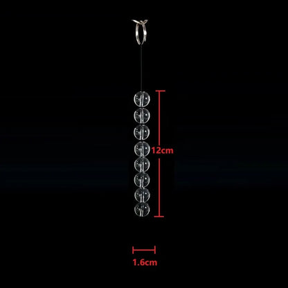 5 Sizes Glass Anal Beads Vaginal Balls Butt Plug Toy BDSM Massager Beads Inserted Plug Erotic Anal Bead Viabrator Accessories
