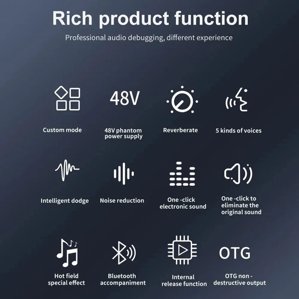 Condenser Mic & Sound Card Kit